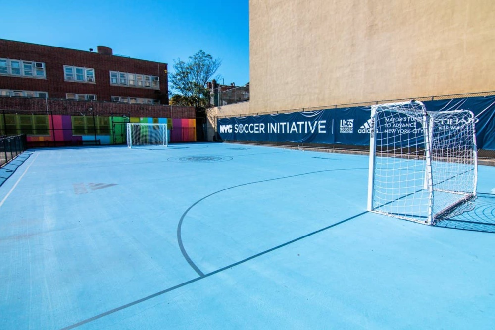 New York City Soccer Initiative mini-pitch